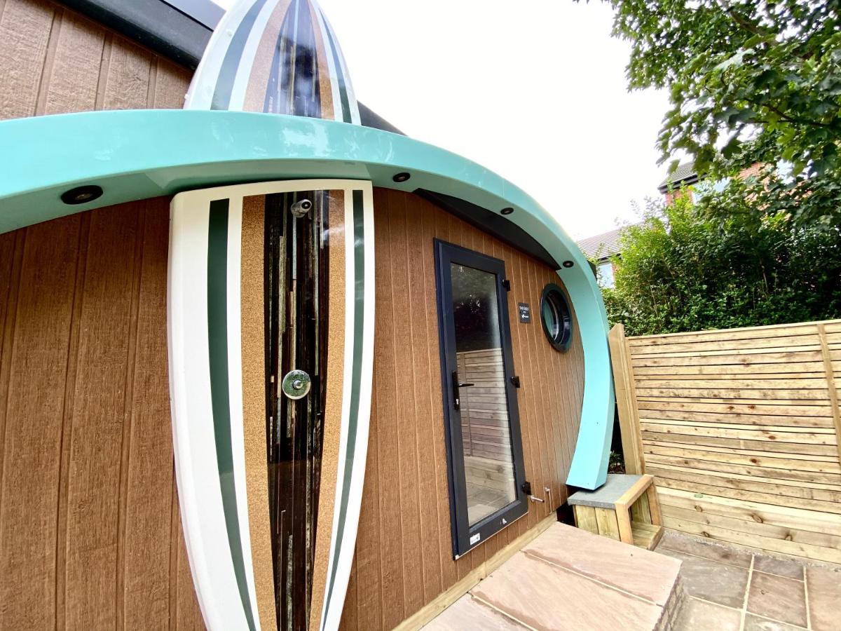 Elletson Park Wood Fired Hot Tubs, Caravans & Pods Pilling المظهر الخارجي الصورة