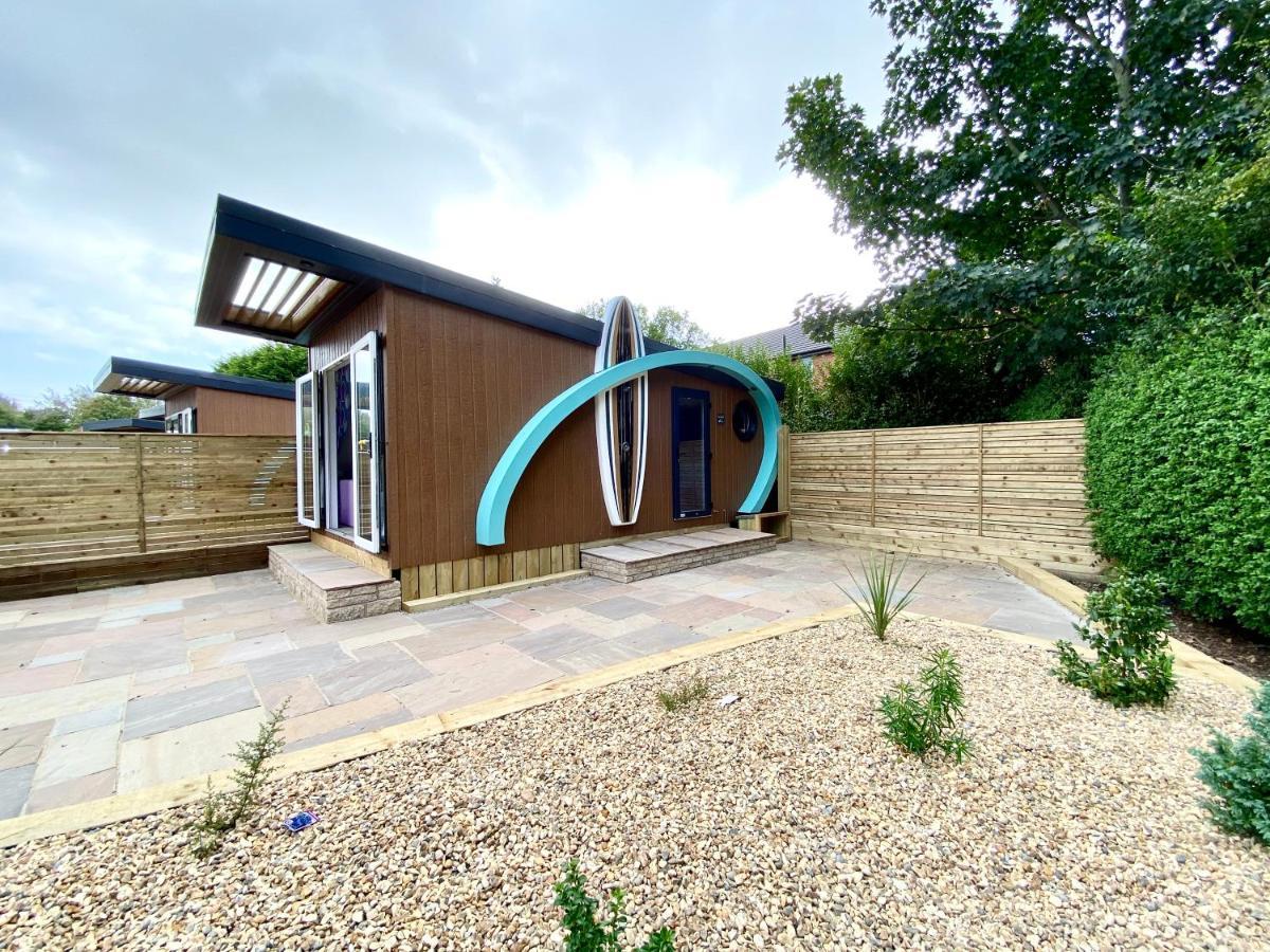 Elletson Park Wood Fired Hot Tubs, Caravans & Pods Pilling المظهر الخارجي الصورة