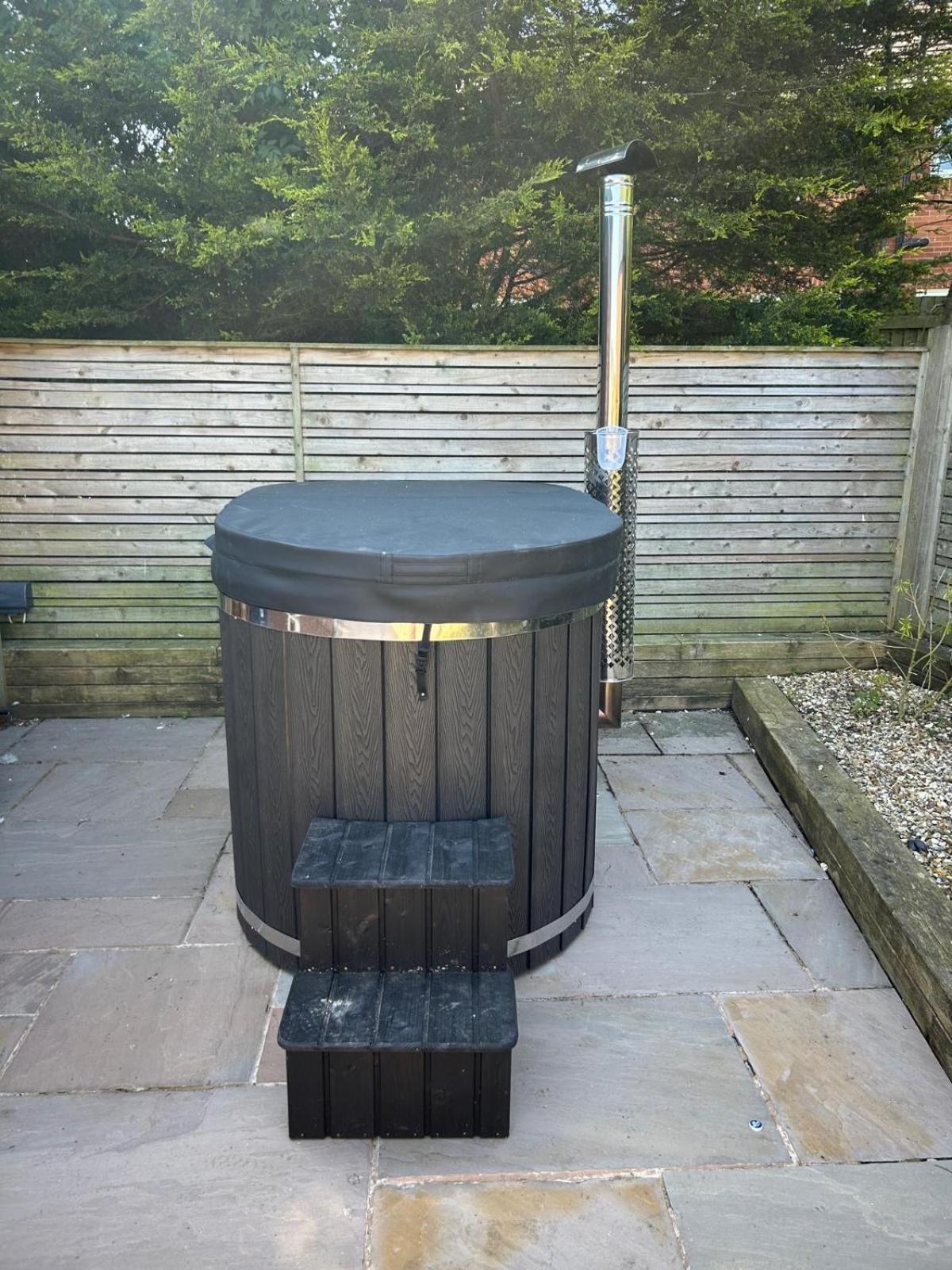Elletson Park Wood Fired Hot Tubs, Caravans & Pods Pilling المظهر الخارجي الصورة